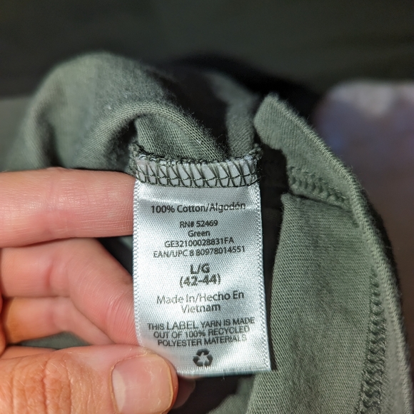 George Men's green long sleeve t-shirt - Picture 8 of 13